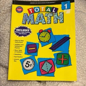 Total Math Grade 1 Workbook - NEW